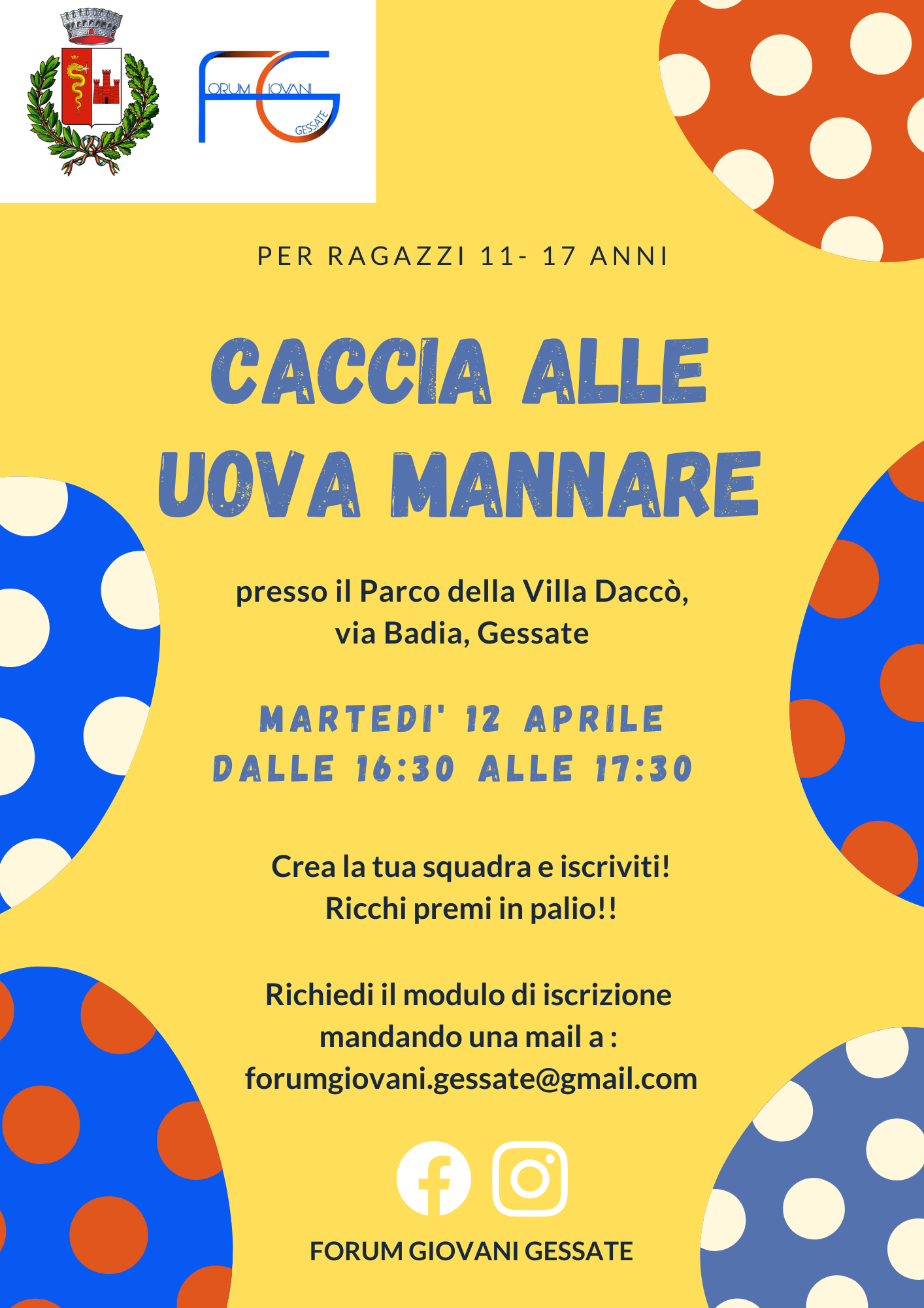 Forum Giovani - Caccia alle uova mannare