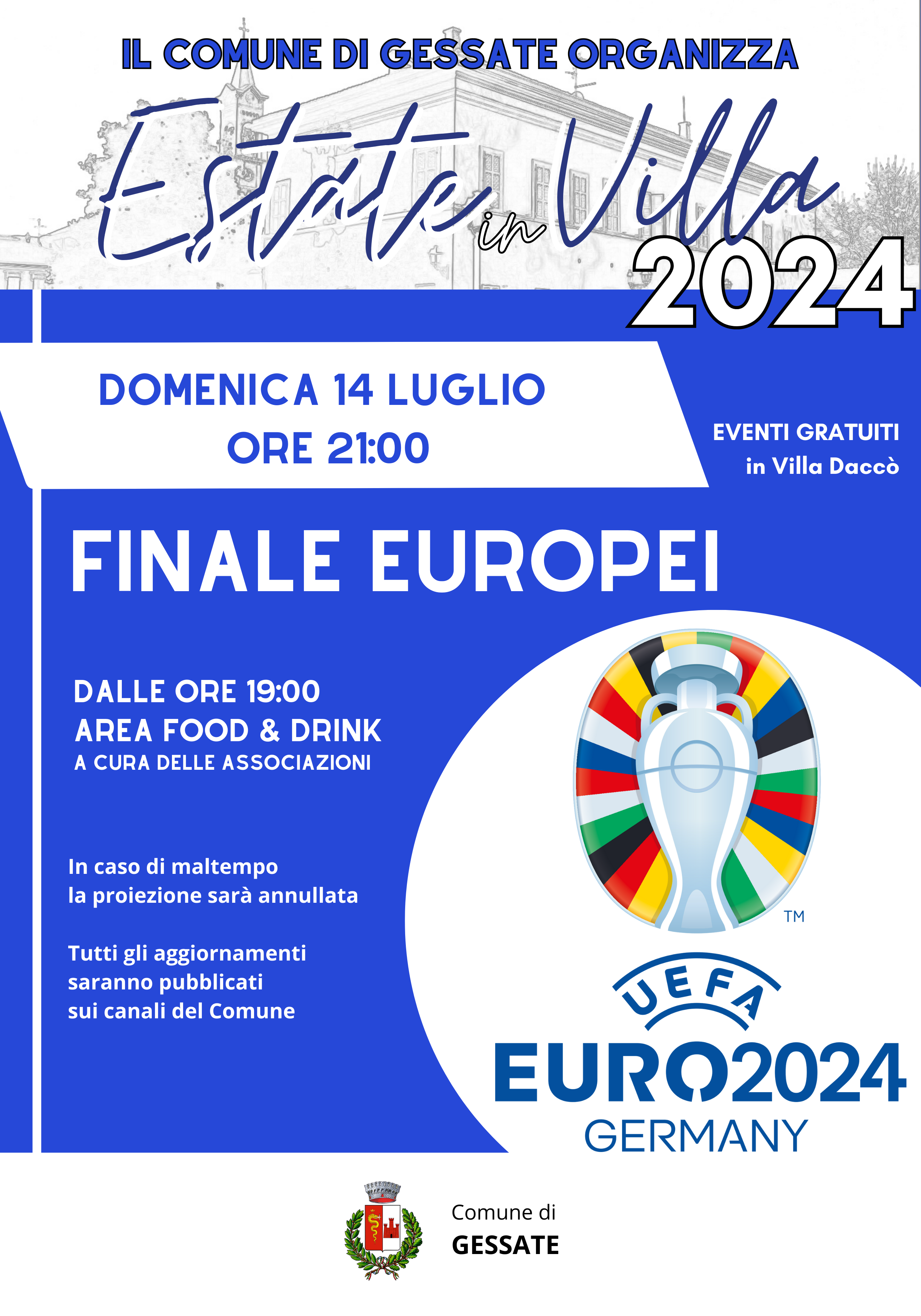 Finale Europei -Estate in Villa 2024 