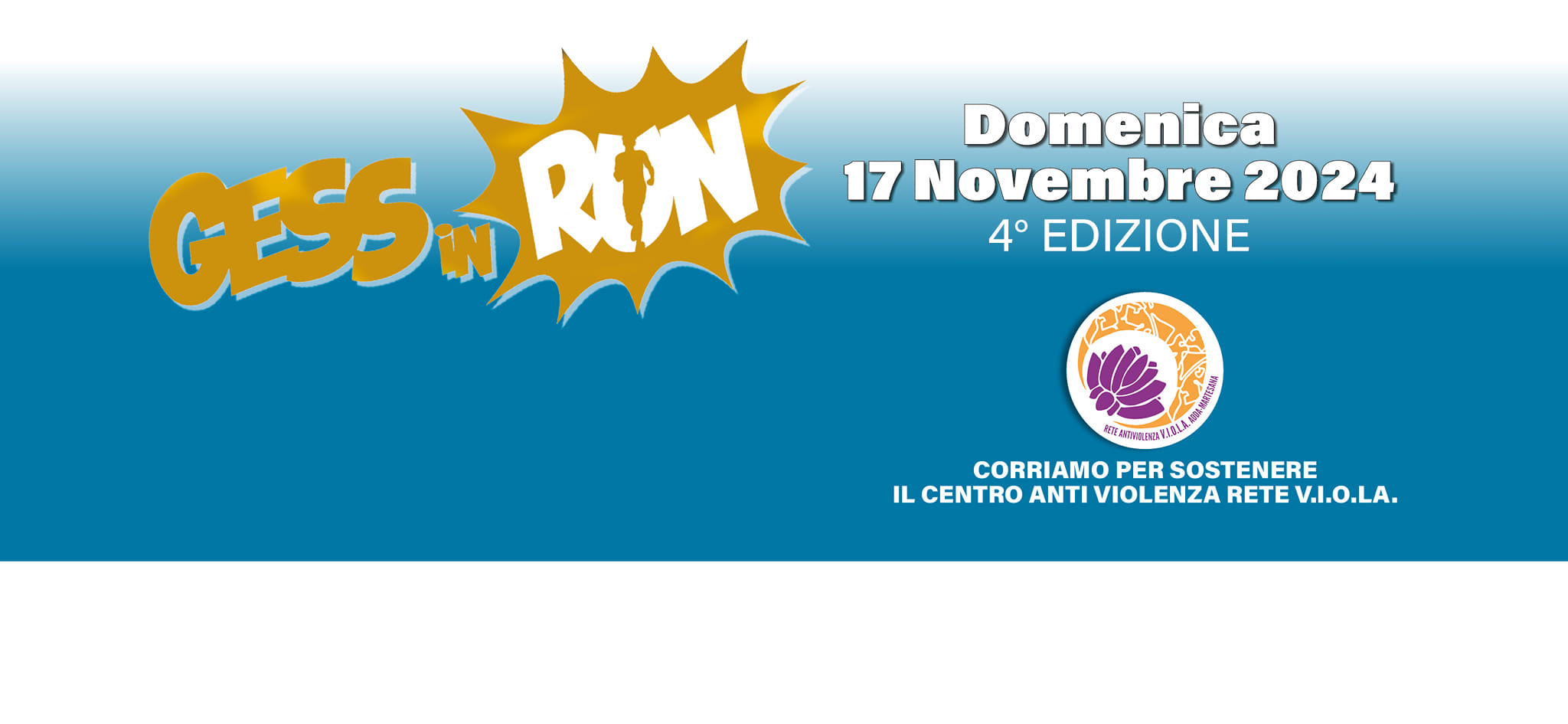 GESS IN RUN - Uniti contro la violenza