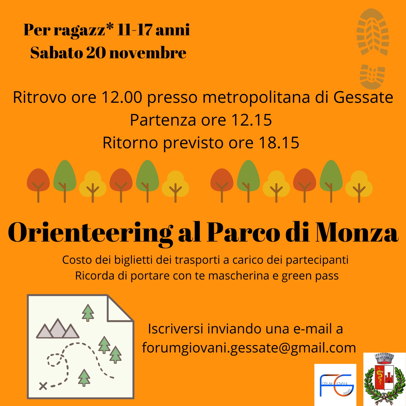 Orienteering al Parco di Monza 