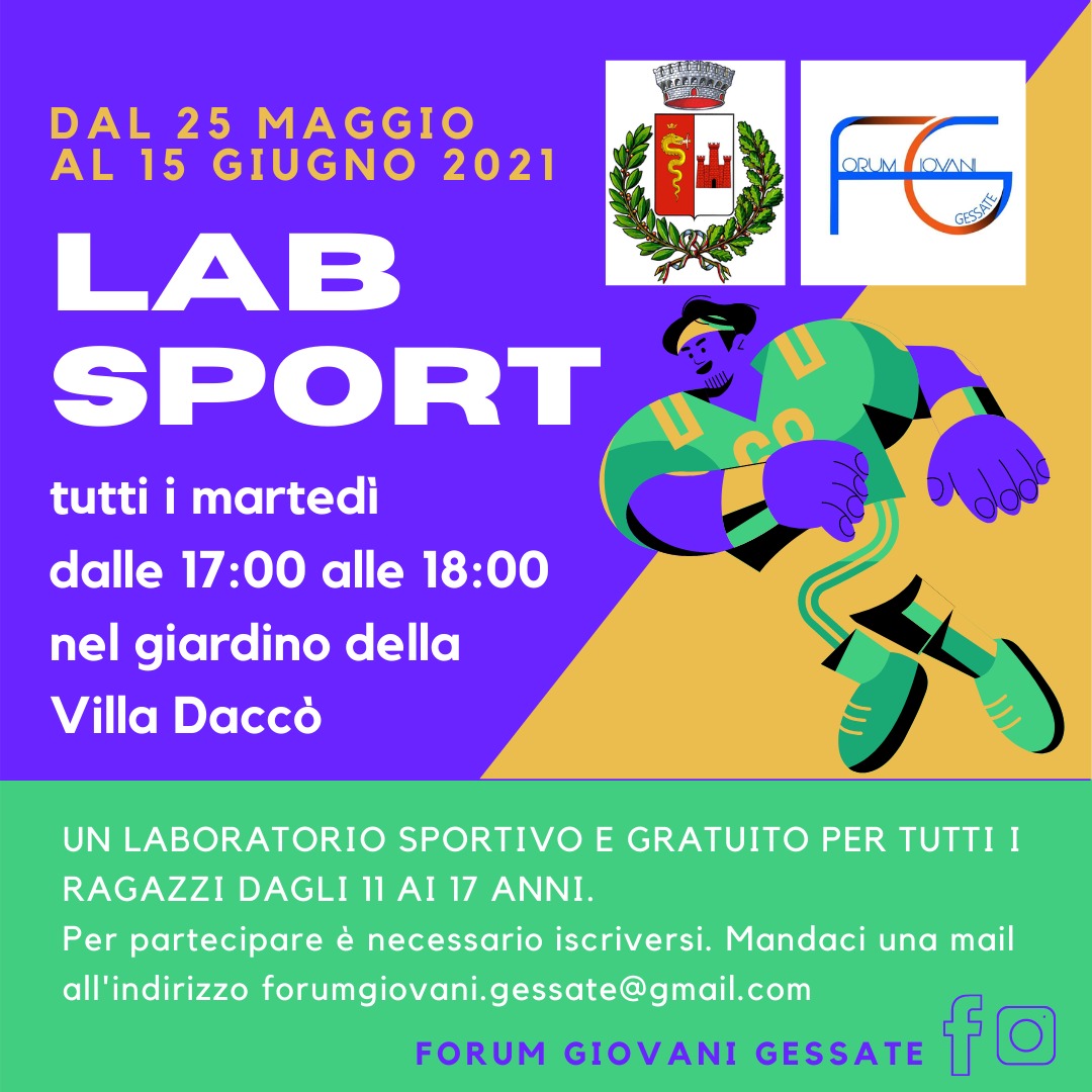 Forum giovani- Laboratorio Sportivo