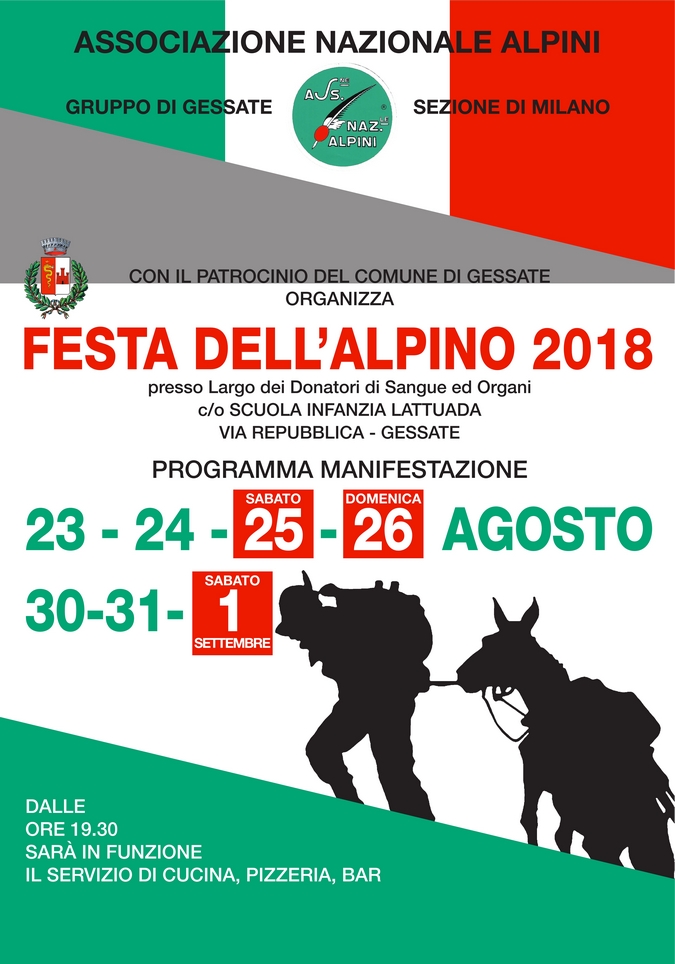 Festa dell'Alpino 2018