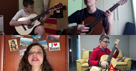 I saggi di fine anno degli allievi della scuola di musica "Tinina Amadei"
