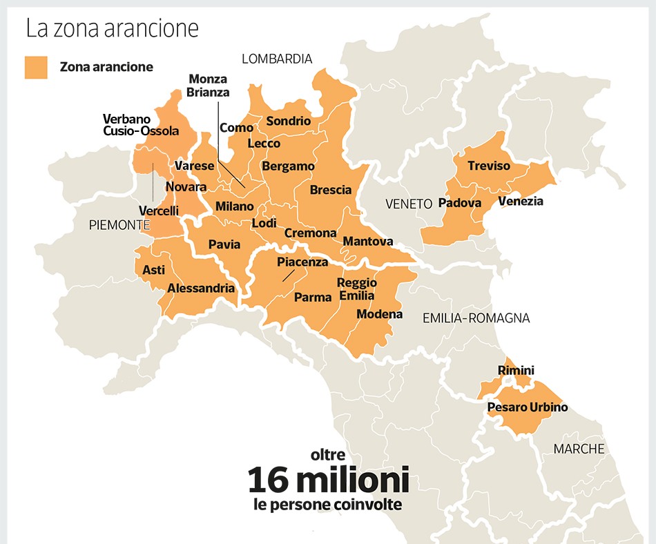 Nuovo DPCM 8 marzo 2020 - Comunicato n° 26