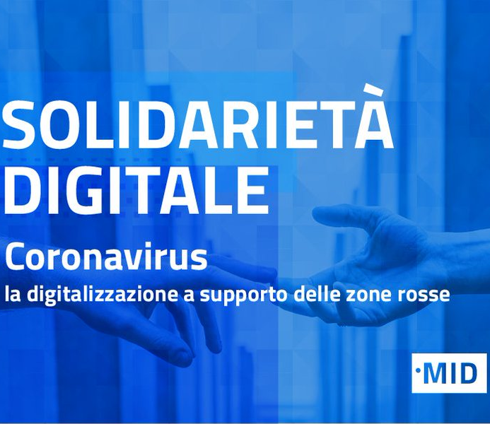 Coronavirus: la digitalizzazione a supporto delle zone più colpite - Comunicato n° 29