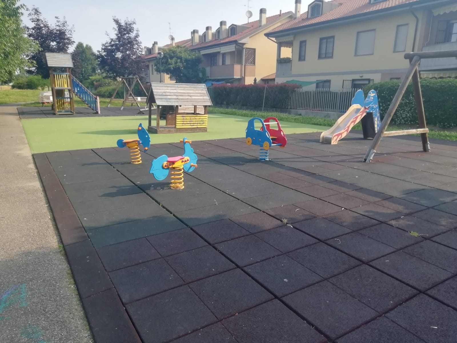 Apertura aree giochi per bambini 
