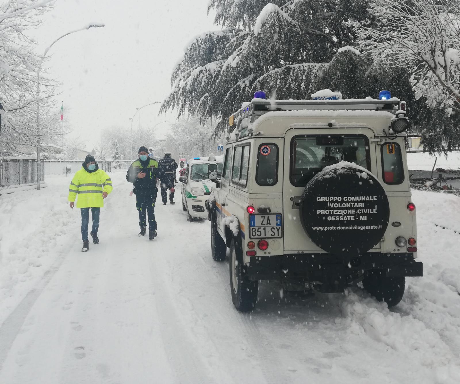Allerta Meteo codice Giallo per rischio Neve dal 01/01/2021 h. 06.00 al 01/01/2021 h. 20.00