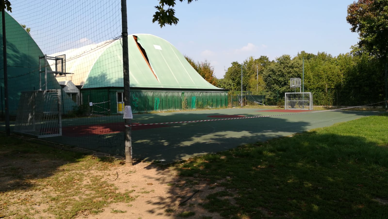 AVVISO RIAPERTURA parco giochi via Repubblica