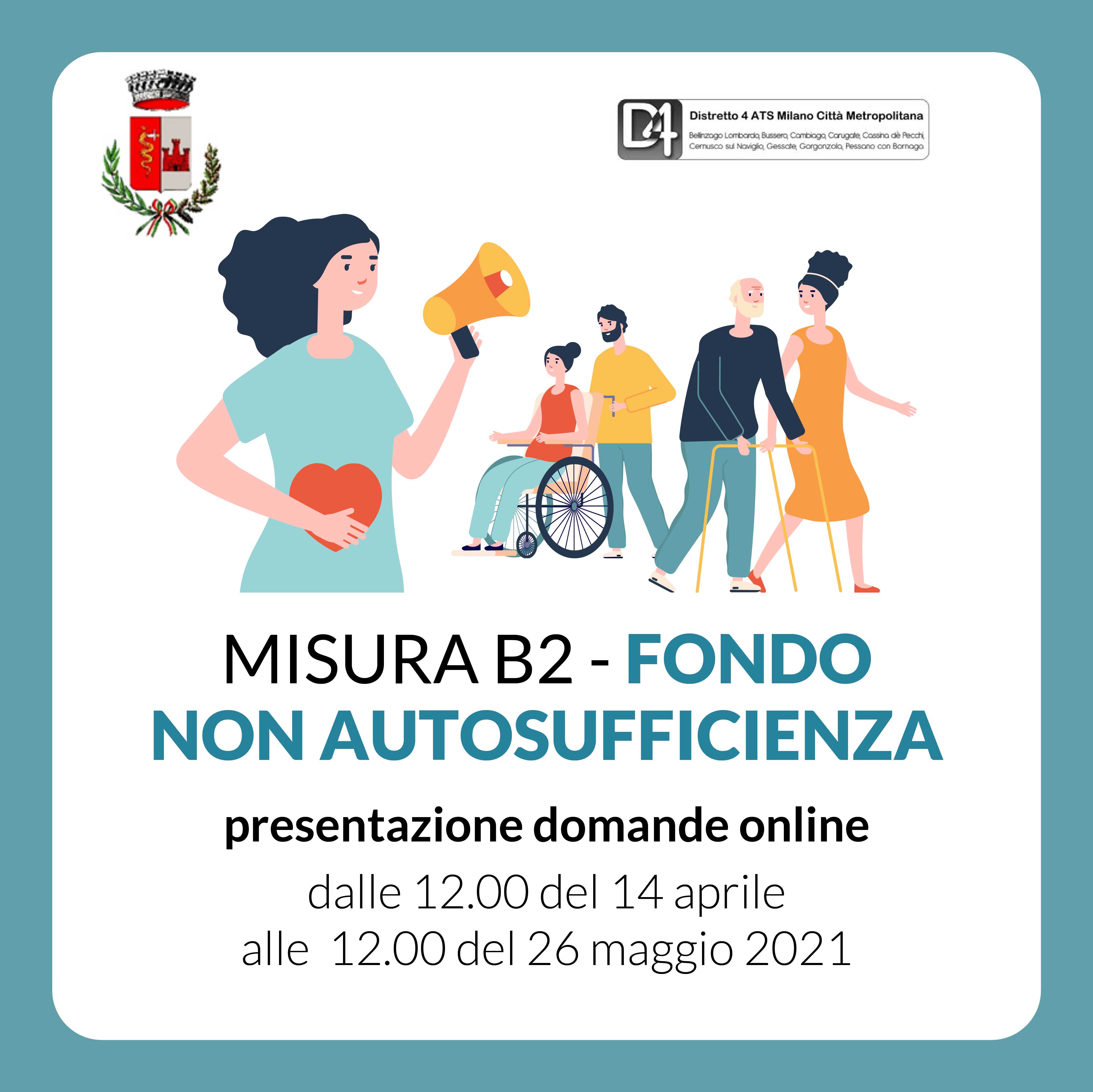 Bando Misura – sostegno non autosufficienza